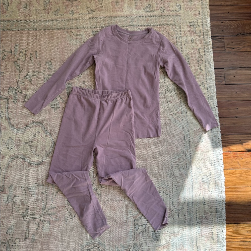 Cozy Women’s Long Johns Set in Mauve